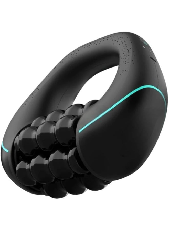 جهاز مساج رول كهربائي Powered Rolling Massager ، بطارية قابلة للشحن حتى 4 ساعات –3 سرعات دوران - لتخفيف آلام العضلات والرقبة والكتفين - Image 1